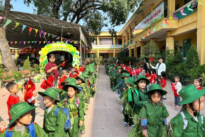 HOẠT ĐỘNG DIỄU HÀNH CHÀO MỪNG NGÀY 22/12