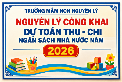 CÔNG KHAI DỰ TOÁN THU – CHI NGÂN SÁCH NHÀ NƯỚC NĂM 2026