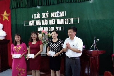 Lễ kỉ niiệm Ngày Nhà giáo Việt Nam 20/11 năm học 2016-2017
