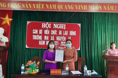 HỘI NGHỊ CÁN BỘ CÔNG CHỨC, VIÊN CHỨC VÀ LAO ĐỘNG NĂM HỌC 2021-2022