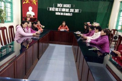 Lễ Sơ kết học kì I năm học 2016-2017