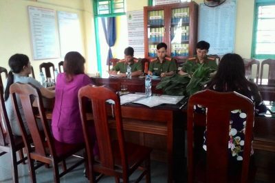 Đón Đoàn kiểm tra Phòng cháy chữa cháy