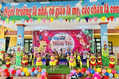 MÚA CHIẾC ĐÈN ÔNG SAO B5 TRUNG THU