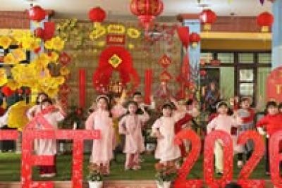 TRƯỜNG MẦM NON NGUYÊN LÝ TỔ CHỨC “TIỆC TẤT NIÊN – CHÀO XUÂN 2026” ẤM ÁP, Ý NGHĨA