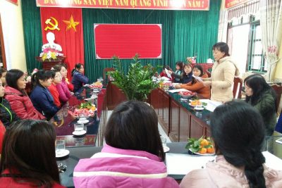 HỘI NGHỊ BỎ PHIẾU TÍN NHIỆM TỔ TRƯỞNG, TỔ PHÓ