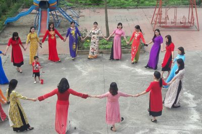 MẦM NON XÃ NGUYÊN LÝ HƯỞNG ỨNG TUẦN LỄ ÁO DÀI VIỆT NAM 2022