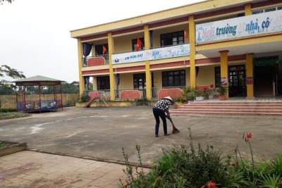 CÔNG TÁC ĐÓN TRẺ TRỞ LẠI TRƯỜNG SAU DỊCH COVID-19