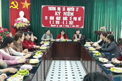 LỄ KỈ NIỆM NGÀY 8-3 NĂM 2020-2021