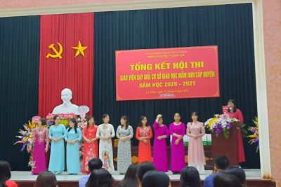 HỘI THI GIÁO VIÊN GIỎI CẤP HUYỆN NĂM HỌC 2020-2021