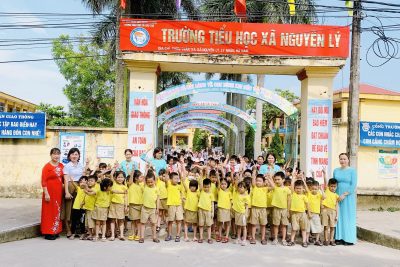 HOẠT ĐỘNG CHO TRẺ MẪU GIÁO 5-6 TUỔI TRƯỜNG MN XÃ NGUYÊN LÝ THAM QUAN TRƯỜNG TIỂU HỌC