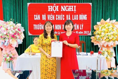 HỘI NGHỊ CÁN BỘ VIÊN CHỨC VÀ LAO ĐỘNG NĂM HỌC 2023-2024