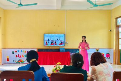 THAM GIA THI GIÁO VIÊN GIỎI CẤP HUYỆN NĂM 2024-2025