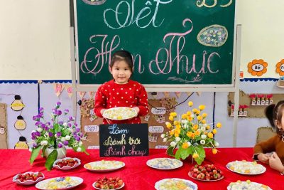 HOẠT ĐỘNG TRẢI NGHIỆM ‘BÉ VUI TẾT HÀN THỰC’ TRƯỜNG MN NGUYÊN LÝ