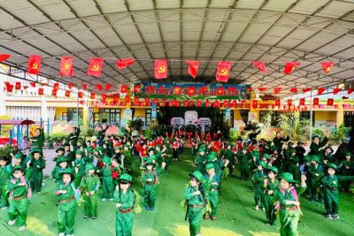 CHIẾN SĨ TÍ HON – TRƯỜNG MẦM NON NGUYÊN LÝ